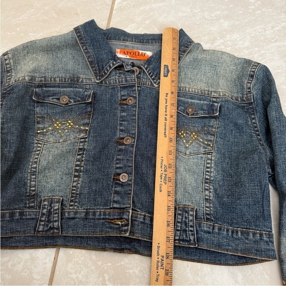 Vintage Apollo Jean Jacket Size 2XLarge - Picture 5 of 7